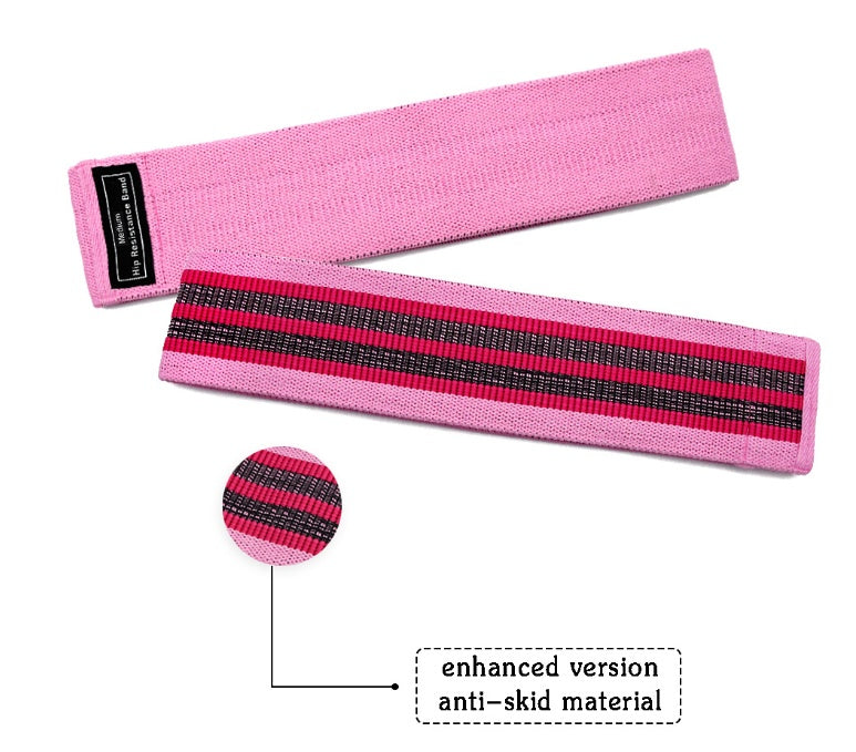 Resistance Band Elastic Hip Circle Fitness Squat Resistance Buttocks Circle Yoga great for fitness and workout sessions with friends.