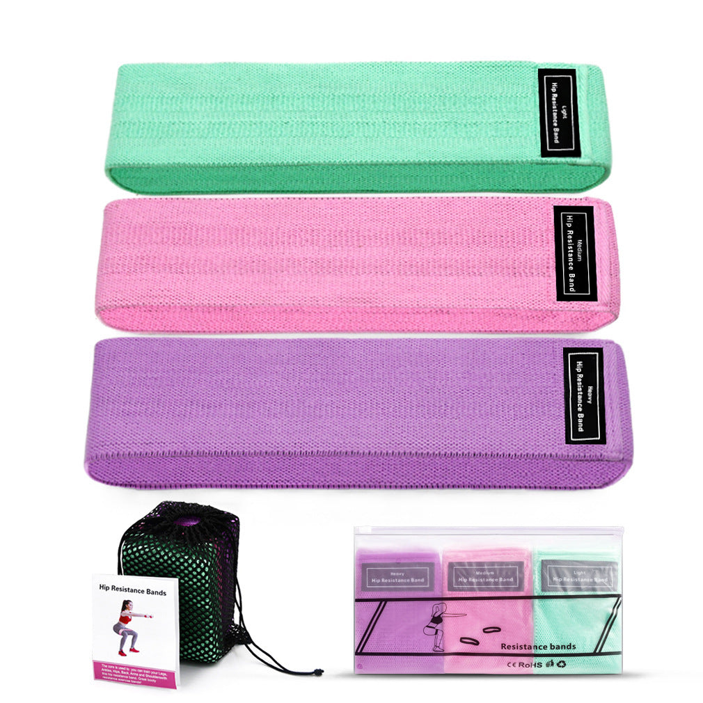 Resistance Band Elastic Hip Circle Fitness Squat Resistance Buttocks Circle Yoga great for fitness and workout sessions with friends.