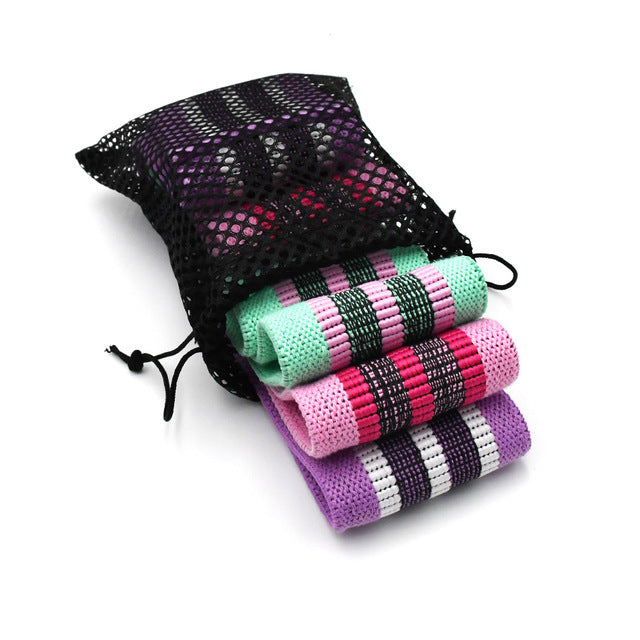 Resistance Band Elastic Hip Circle Fitness Squat Resistance Buttocks Circle Yoga great for fitness and workout sessions with friends.