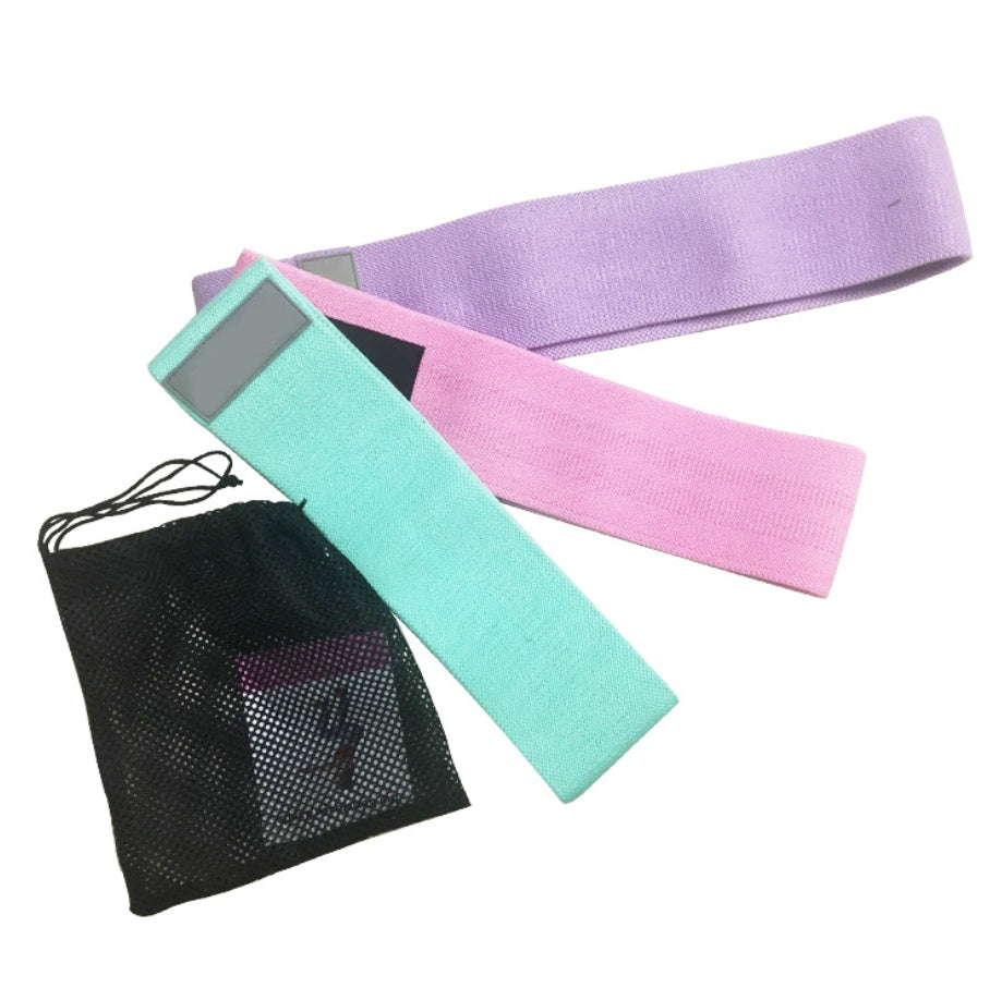 Resistance Band Elastic Hip Circle Fitness Squat Resistance Buttocks Circle Yoga great for fitness and workout sessions with friends.