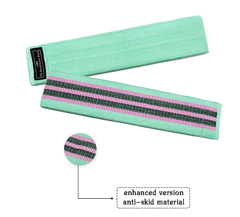 Resistance Band Elastic Hip Circle Fitness Squat Resistance Buttocks Circle Yoga great for fitness and workout sessions with friends.