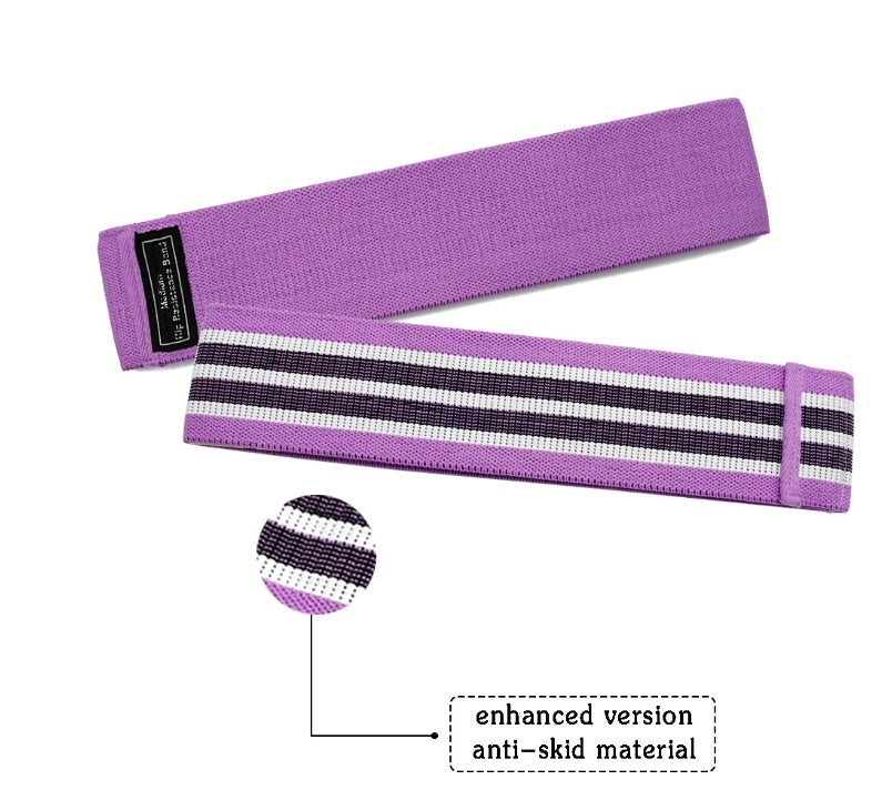 Resistance Band Elastic Hip Circle Fitness Squat Resistance Buttocks Circle Yoga great for fitness and workout sessions with friends.