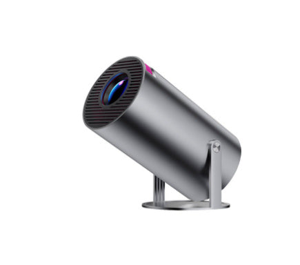 Portable Projector Small Straight Projector For Home Use 180 Degrees Projection Angle Automatic Focus Home Video Projector great for hosting perfect for bedrooms living areas